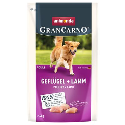 Animonda GranCarno drób, jagnięcina adult 4 kg
