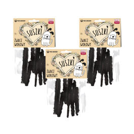 Paka Zwierzaka Suszki wołowina 100 g × 3