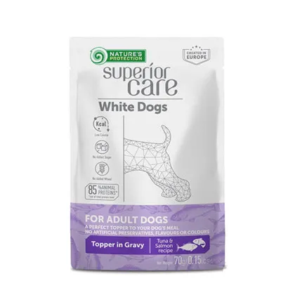Nature's Protection White Dogs tuńczyk, łosoś 70 g