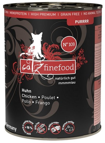 Catz Finefood Purrrr kurczak w bulionie 400 g