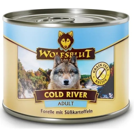 Wolfsblut Cold River pstrąg adult 200 g