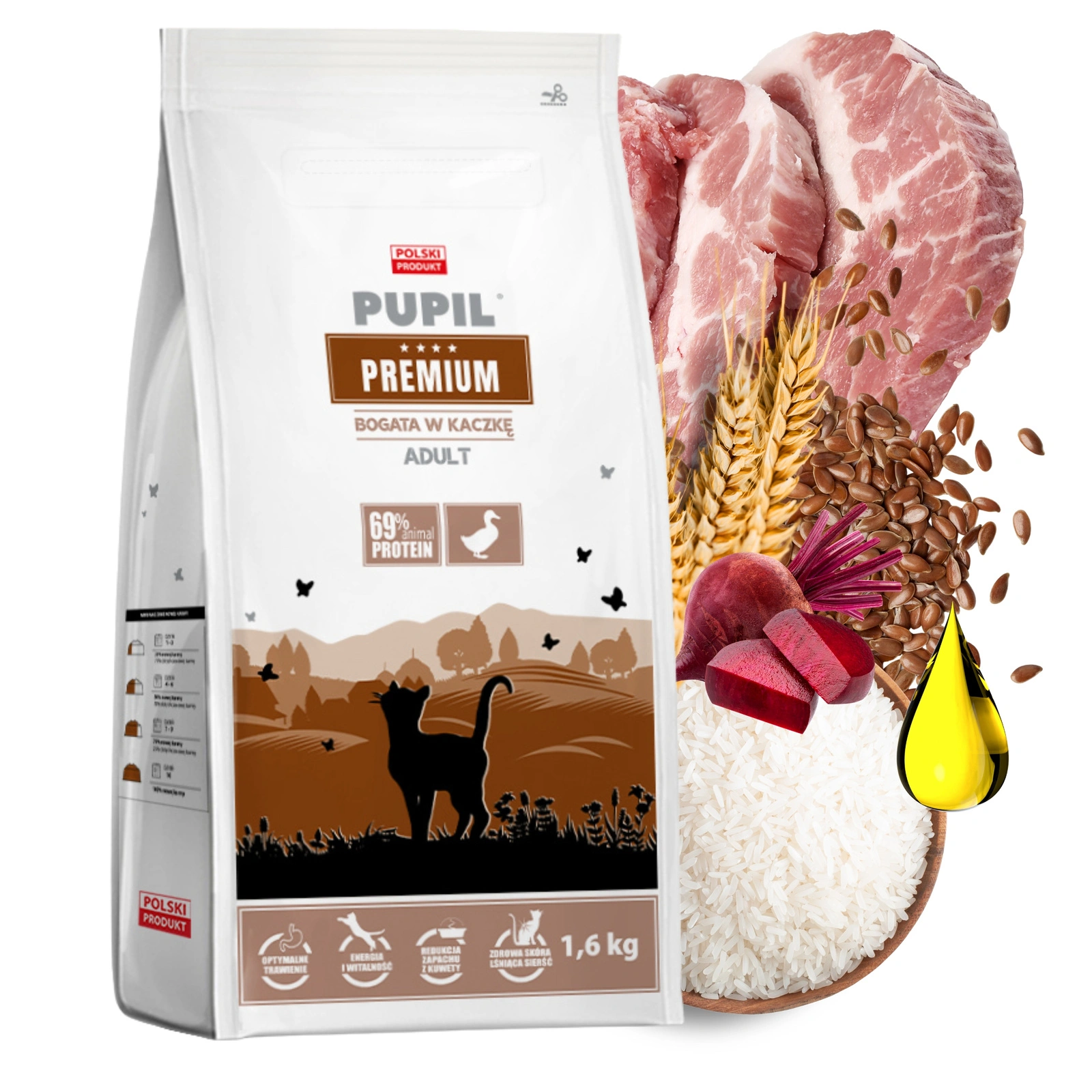Pupil Premium Sensitive kaczka adult 1,6 kg