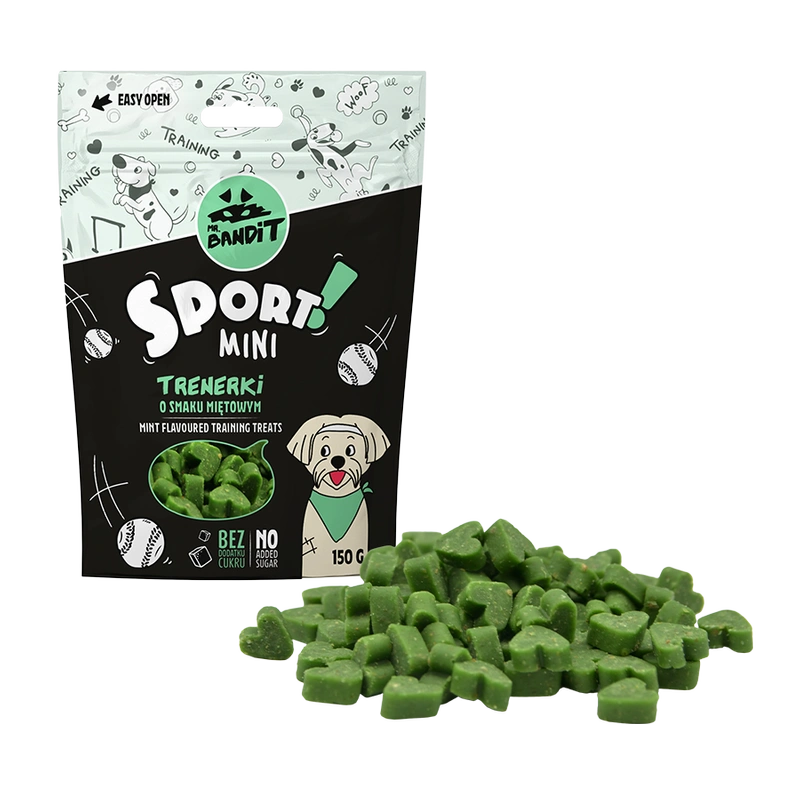 Mr. Bandit Sport mięta małe rasy 150 g