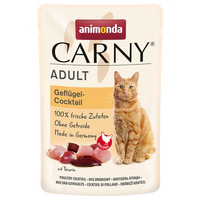 Animonda Carny drób kawałki adult 85 g × 12