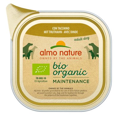 Almo Nature BioOrganic Maintenance indyk adult 100 g × 6