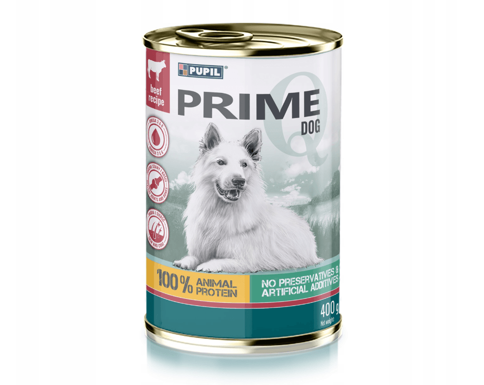 Pupil Prime wołowina adult 400 g