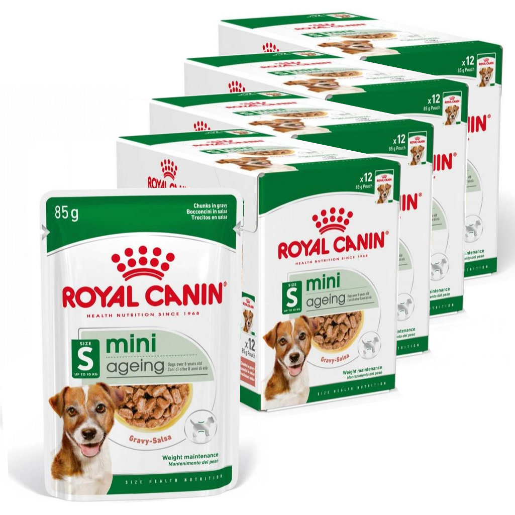 Royal Canin Mini Ageing senior małe rasy 85 g × 48