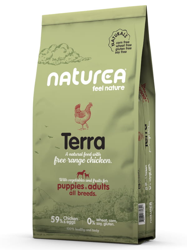 Naturea Naturals Terra kurczak junior, adult 2 kg