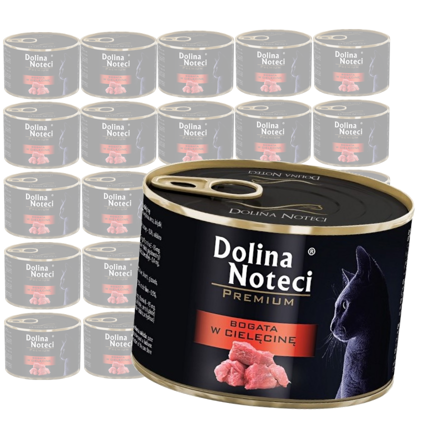 Dolina Noteci Premium cielęcina 185 g × 24