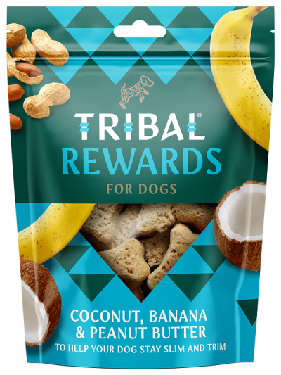 Tribal Rewards banan, kokos, masło orzechowe 125 g