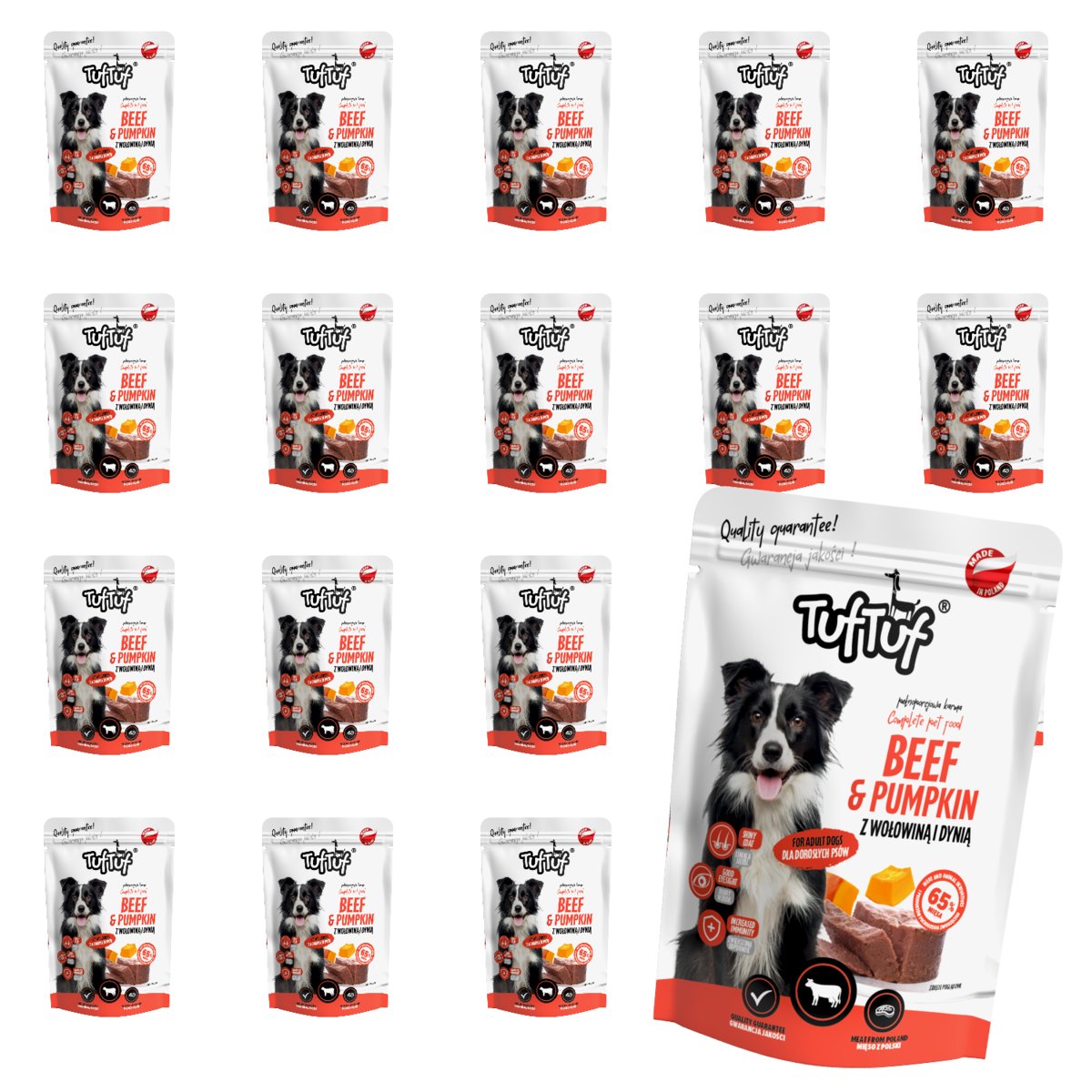 Tuf Tuf wołowina 300 g × 20