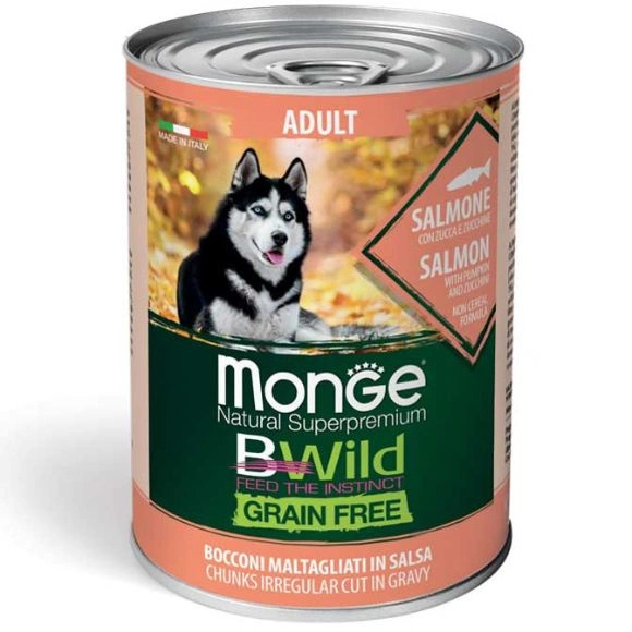Monge Bwild łosoś adult 400 g