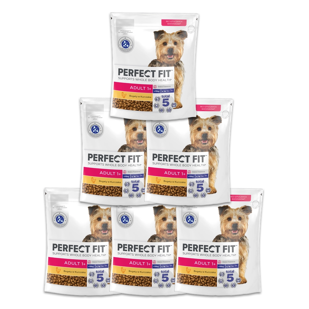 Perfect Fit kurczak adult małe rasy 825 g × 6