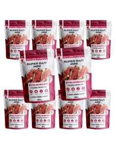 Rafi Super Rafi Mini cielęcina, gęś adult małe rasy 100 g × 10