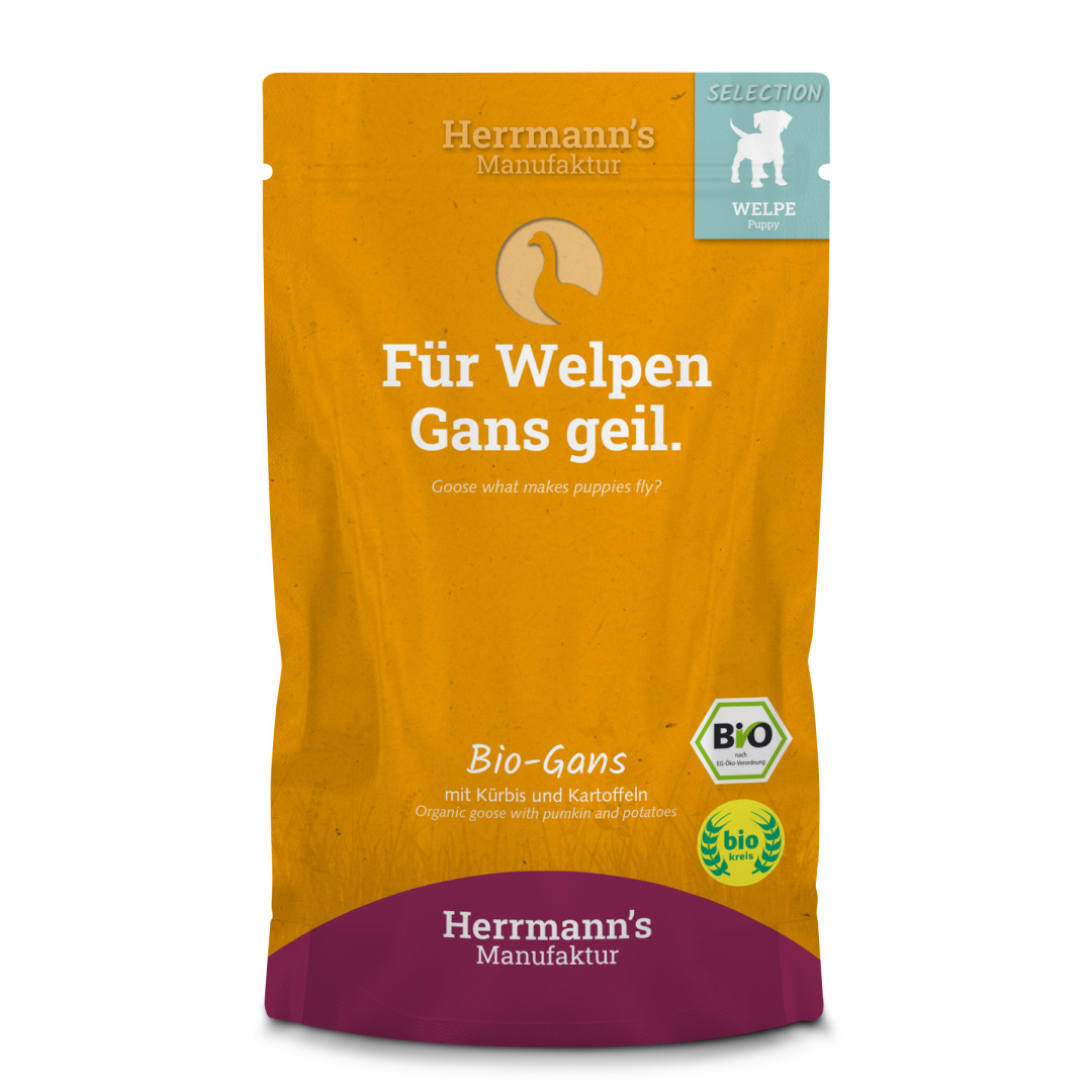 Herrmann's Selection gęsina puppy 150 g