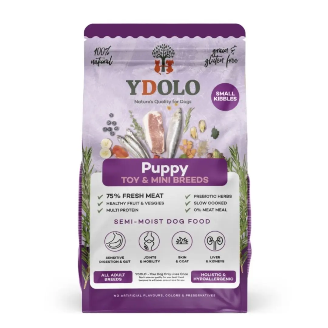 Ydolo wieprzowina, ryby puppy małe rasy 700 g