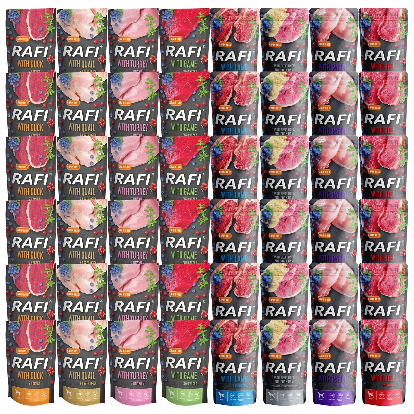 Rafi 500 g × 48