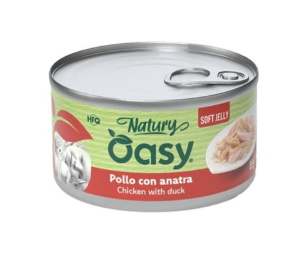 Oasy Natury kurczak z kaczką w galaretce adult 150 g