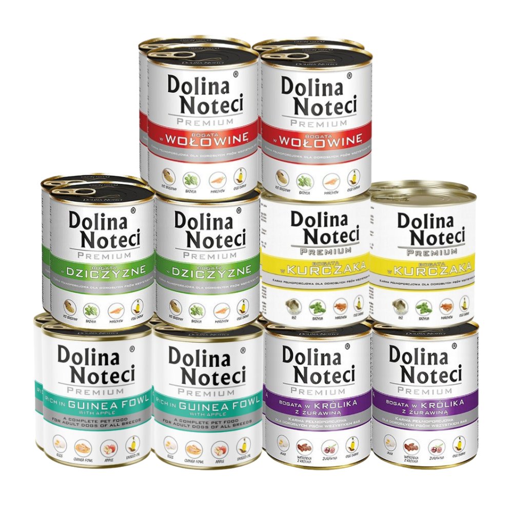 Dolina Noteci Premium mix smaków bez ryb adult 800 g × 20