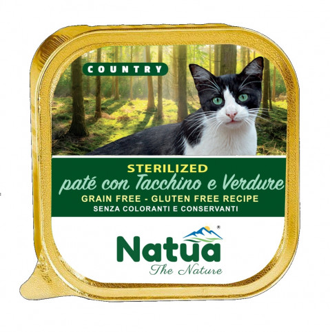 Natua Country Sterilised indyk pasztet adult 100 g