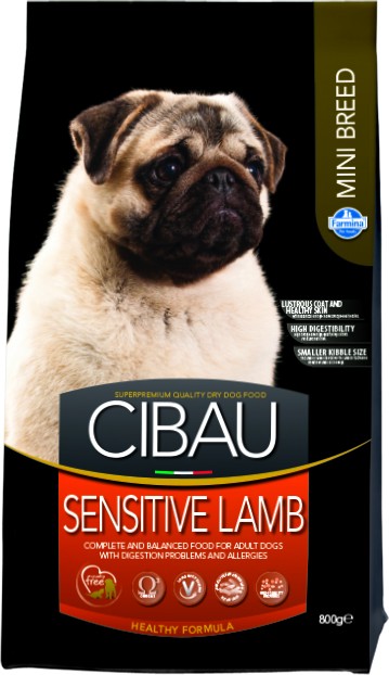 Farmina Cibau Sensitive jagnięcina małe rasy 800 g