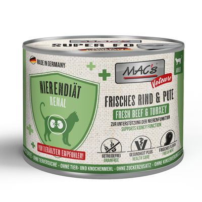 MAC's Vetcare Urinary indyk, wołowina 200 g × 6