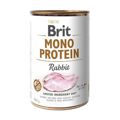 Brit Mono Protein królik 400 g × 6