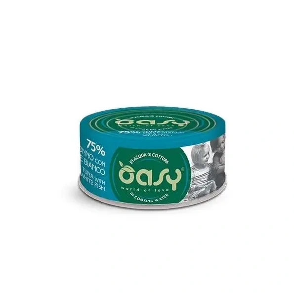 Oasy More Love tuńczyk z białą rybą pasztet adult 70 g