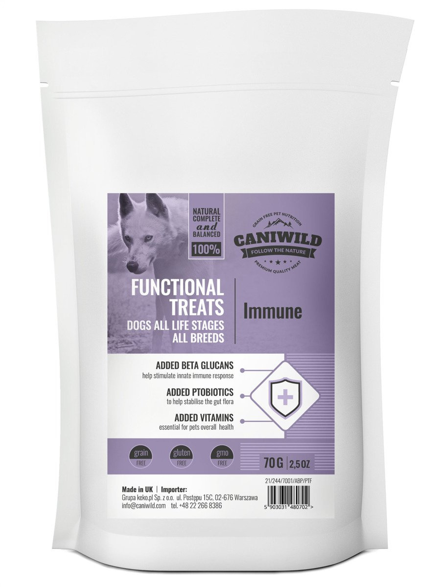 Caniwild Immune Treats kaczka, kurczak 70 g