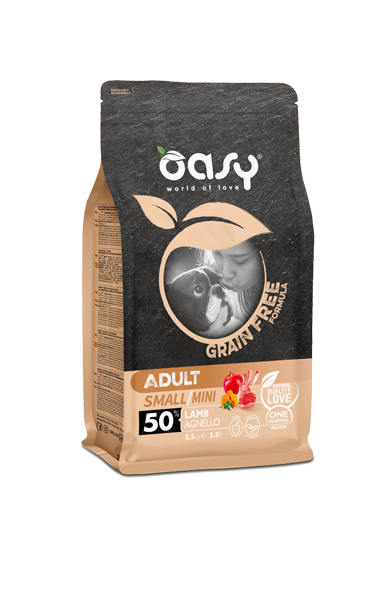 Oasy One Animal Protein jagnięcina adult małe rasy 2,5 kg