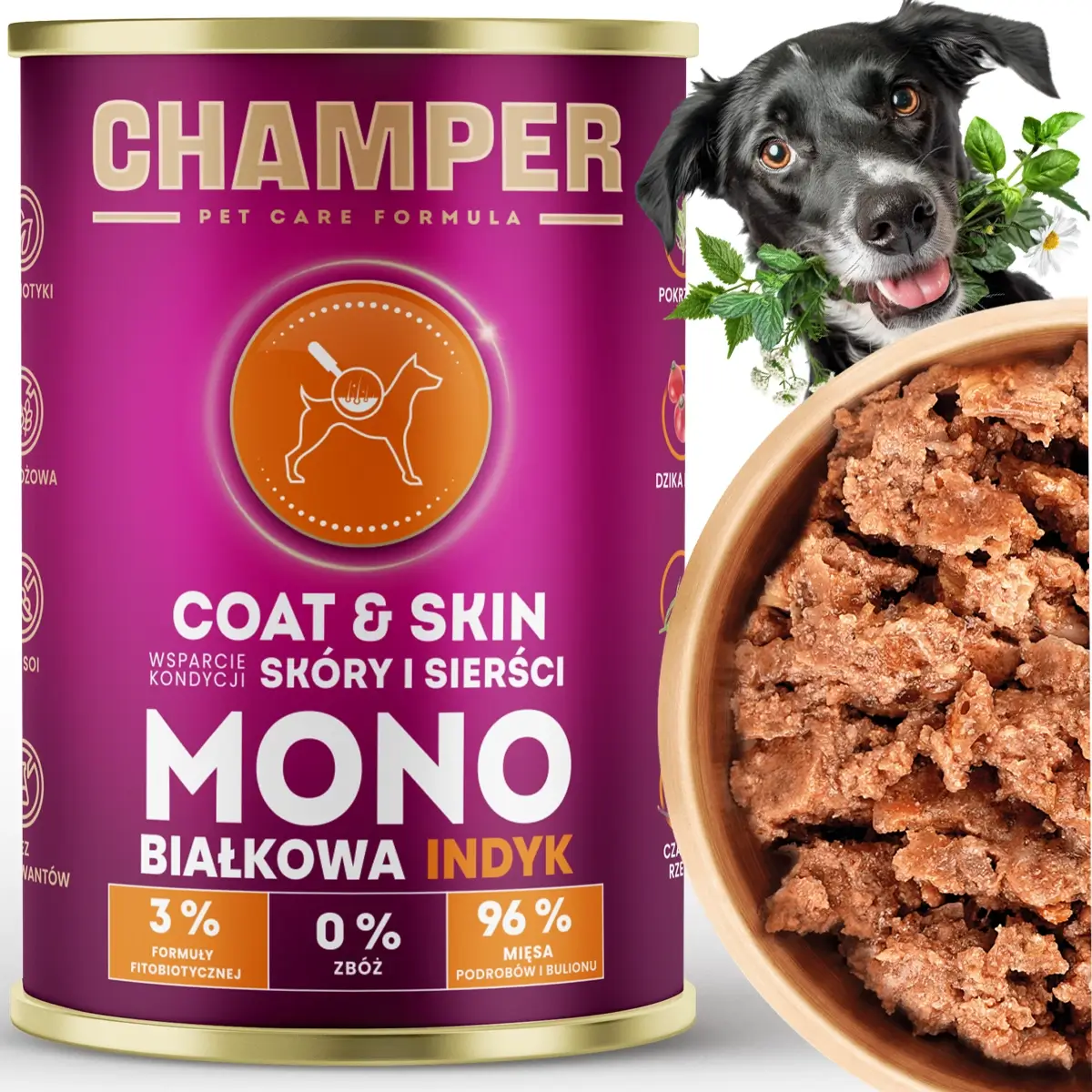 Champer Coat & Skin indyk 400 g