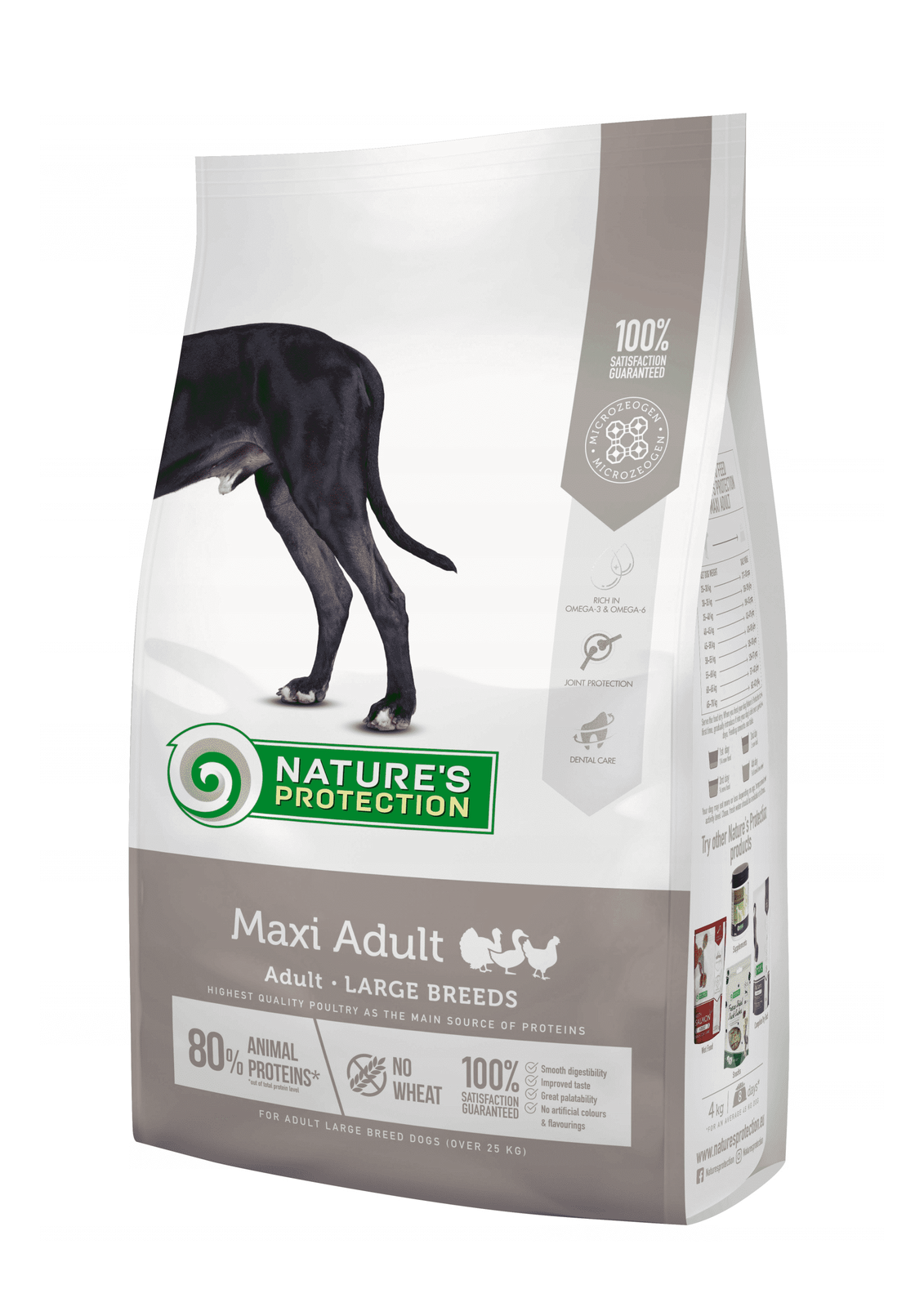 Nature's Protection Maxi kurczak adult duże rasy 4 kg