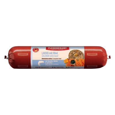 Fleischeslust Classic wołowina, łosoś adult 800 g × 12