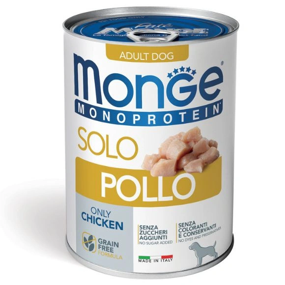 Monge Dog Solo kurczak adult 400 g