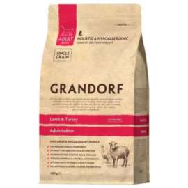 Grandorf Indoor indyk, jagnięcina 400 g