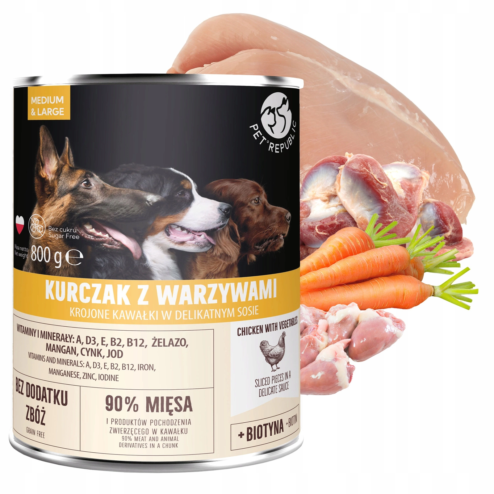 Pet Republic kurczak 800 g