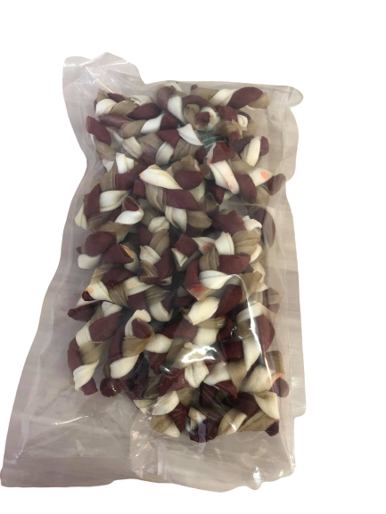 Magnum Warkocz ze skóry bydlęcej czerwony 14 g × 40