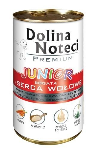 Dolina Noteci Premium wołowina junior 400 g × 12