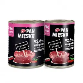 Pan Mięsko kaczka, wieprzowina puppy 800 g × 6