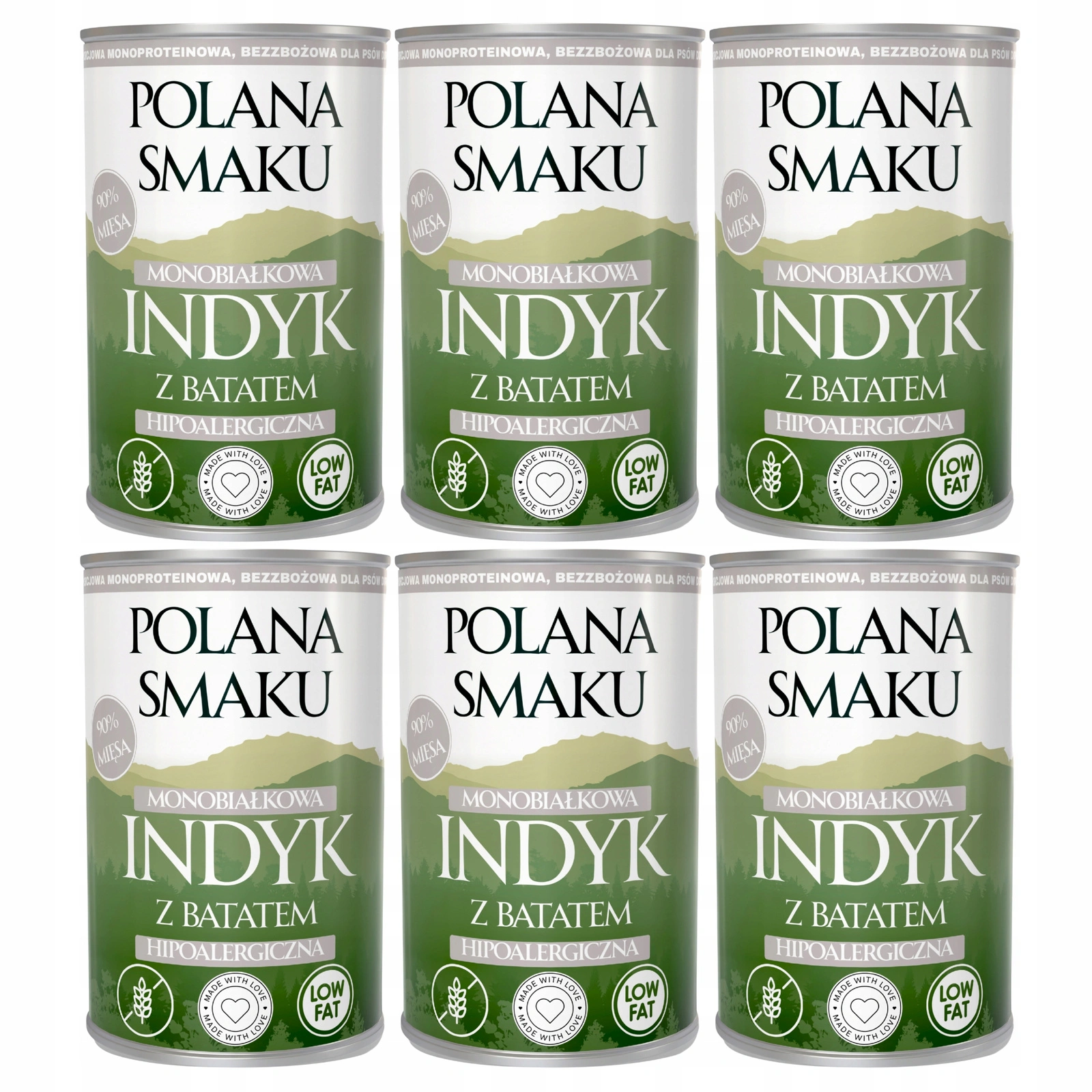 Polana Smaku indyk 400 g × 6