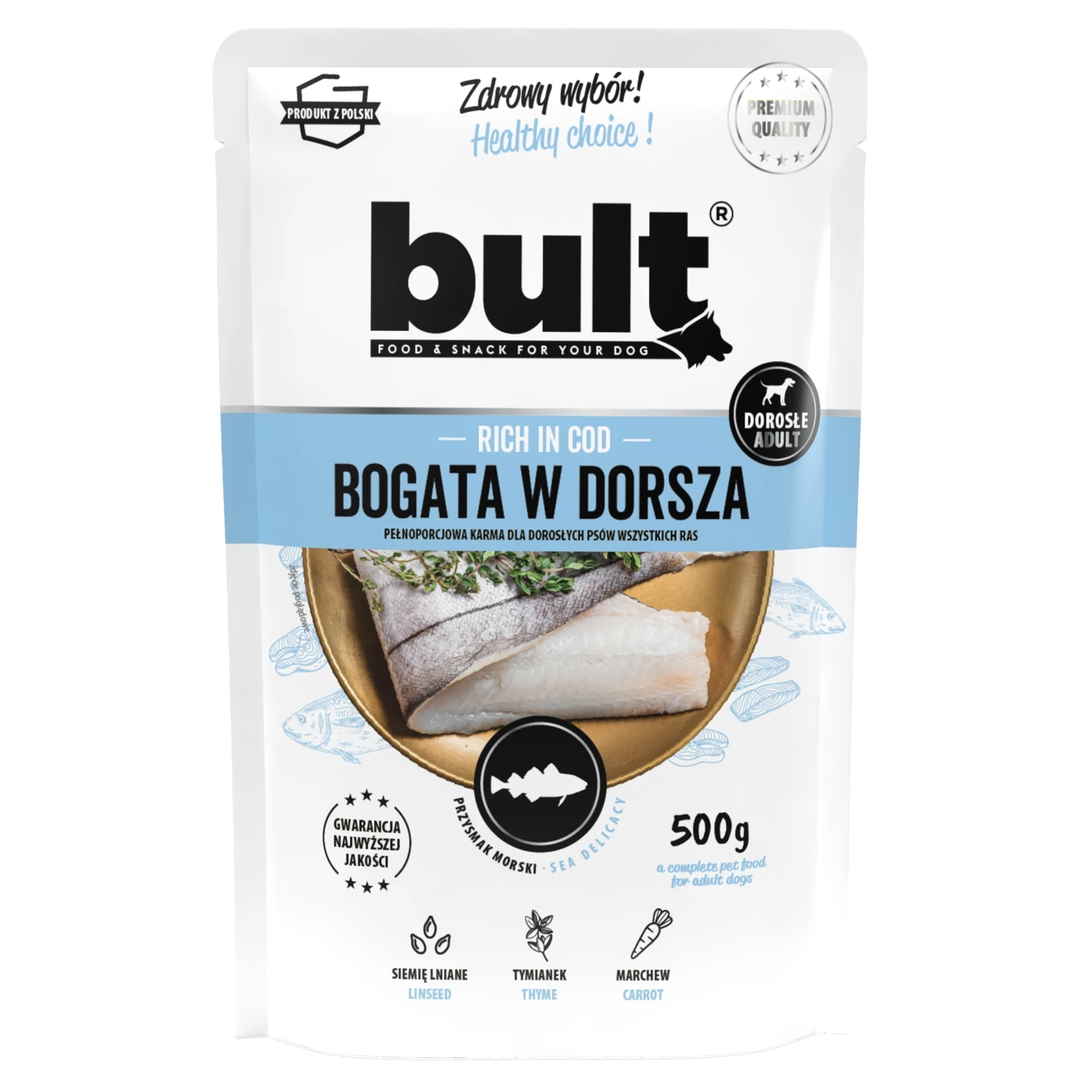 Bult Mielonka dorsz adult 500 g