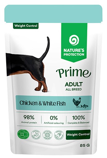 Nature's Protection Prime biała ryba, kurczak adult 85 g