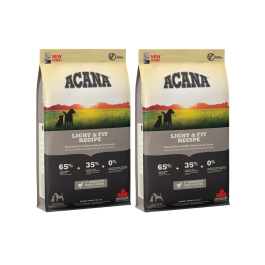 Acana Light & Fit kurczak 2 kg × 2