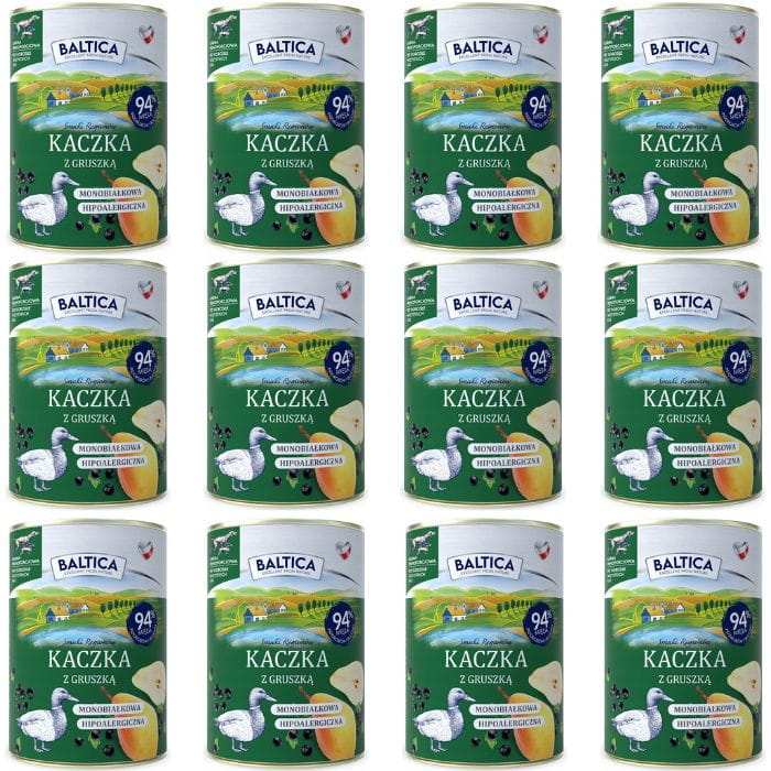 Baltica Smaki Regionów Mono kaczka adult 400 g × 12