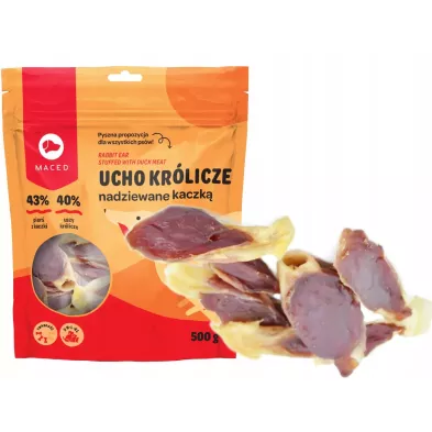 Maced 100% Smakowite kaczka, królik 500 g