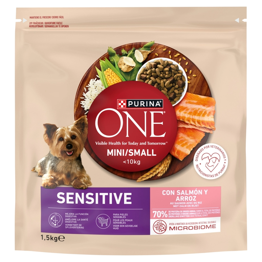 Purina Purina One łosoś adult małe rasy 1,5 kg