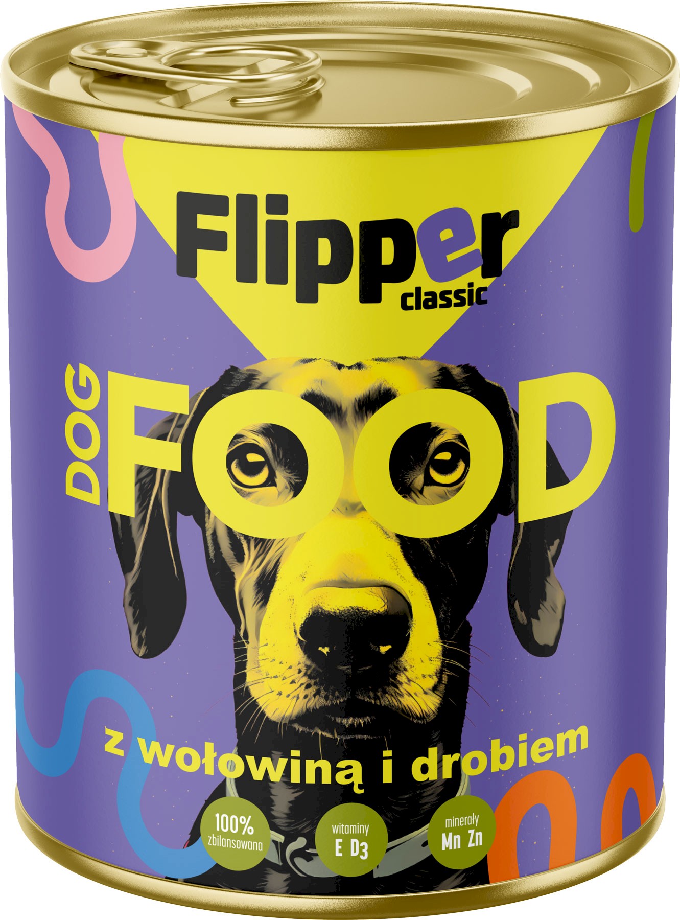 Dolina Noteci Flipper drób, wołowina adult 800 g