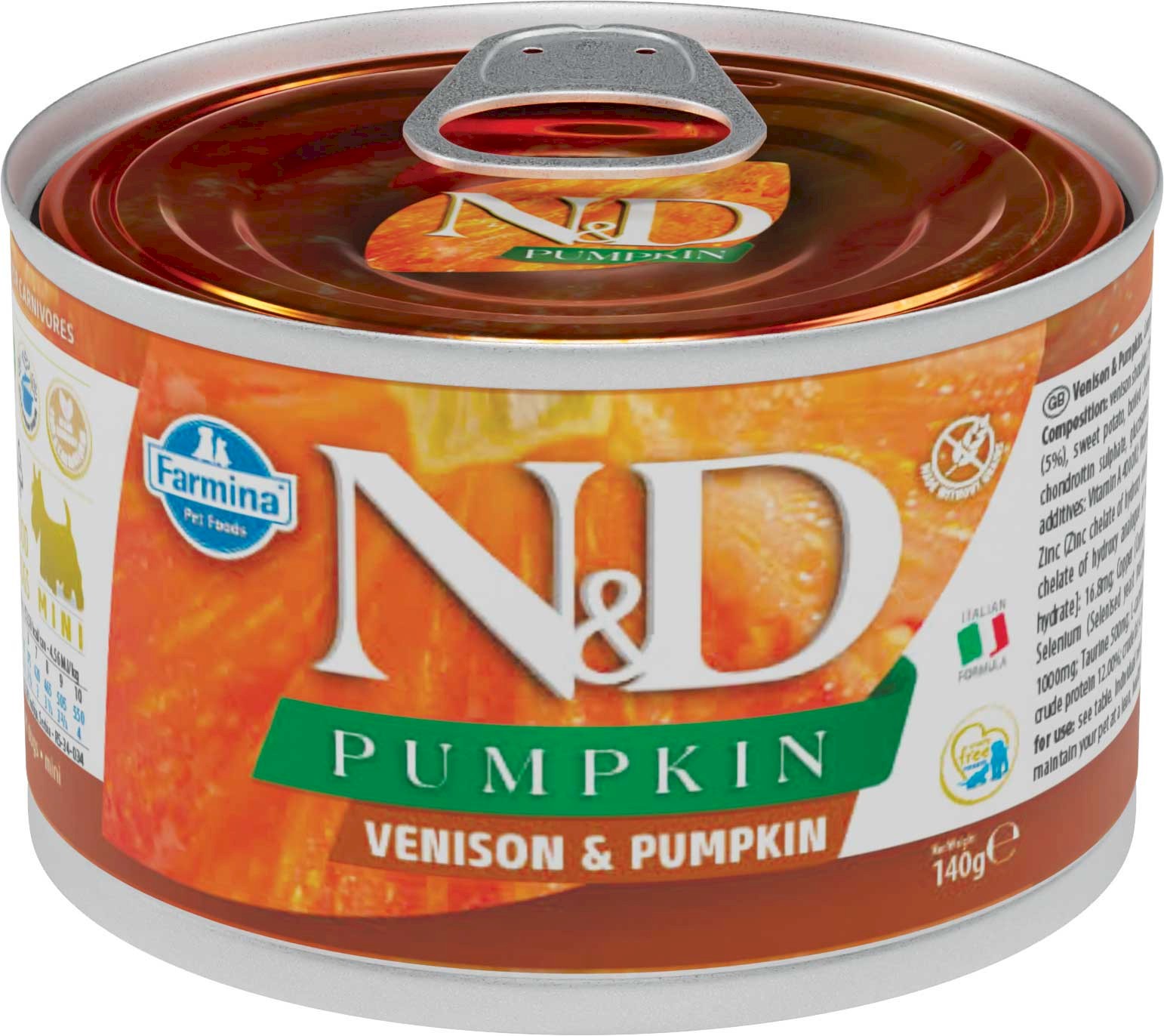Farmina N&D dziczyzna adult małe rasy 140 g