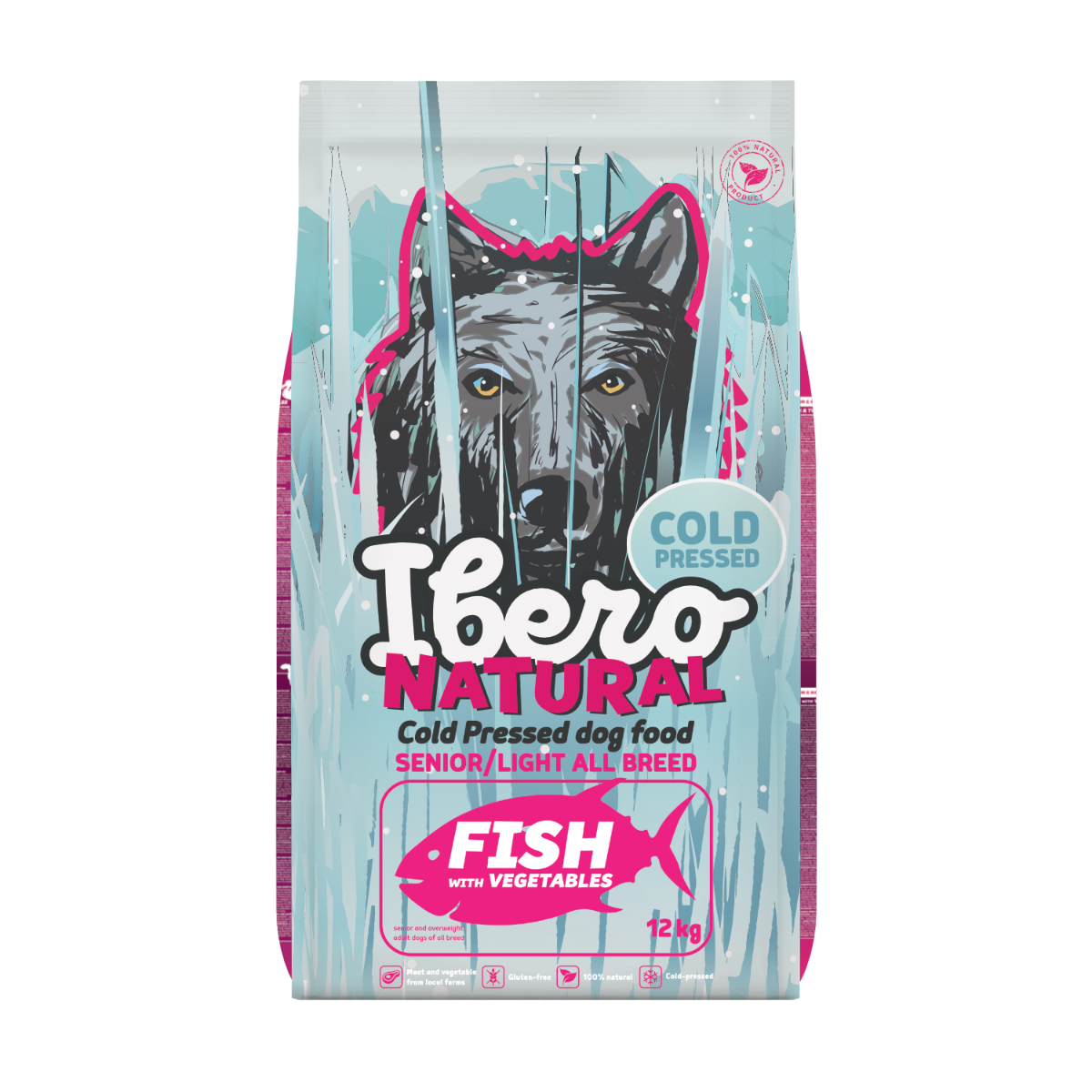 Ibero Cold Press ryba senior 12 kg