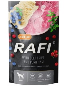 Rafi Rafi wieprzowina, wołowina adult 500 g × 10